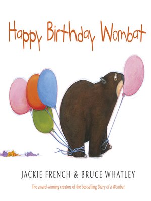 cover image of Happy Birthday Wombat